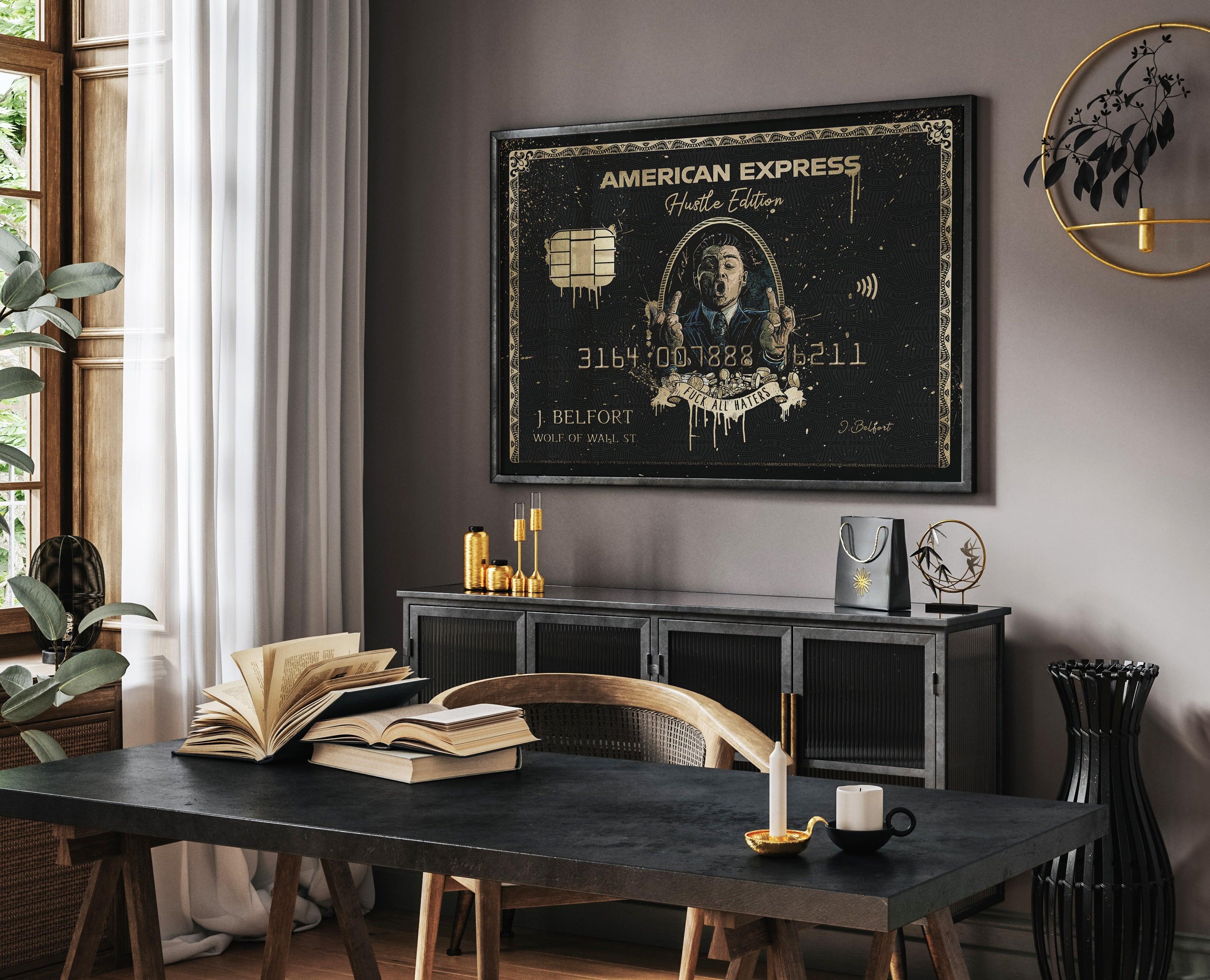 Il Lupo di Wall Street | Quadro su Tela