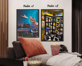 Blockbuster Video Collection | Bundle Fisico | 6 Quadri su Tela