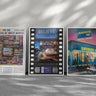 Set di 3 film Blockbuster, VHS anni '90, regalo per collezione di film, collezione di poster di film retrò, collezione nostalgia, poster retrò estetici