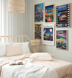 Blockbuster Video Collection | Bundle Fisico | 6 Quadri su Tela